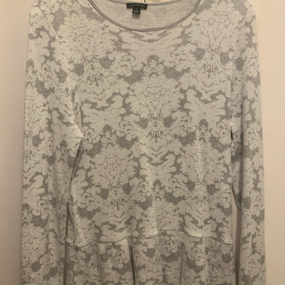 Peplum Sweater Top